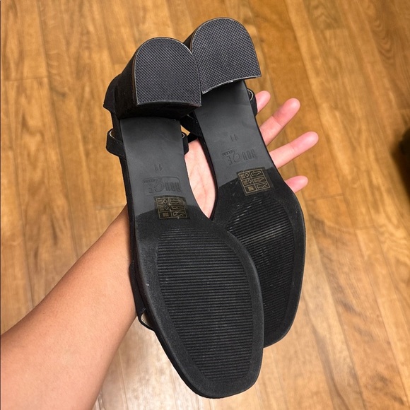 New!! Size 11 Heels w/ 3 inches - ROUGE HELIUM Black Heels - Picture 8 of 15